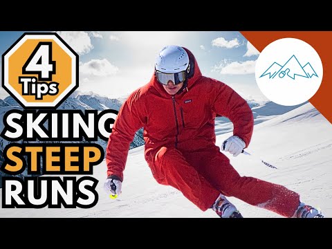Intermediate to advanced skiing | How to ski down steep slopes | How to ski fast in control