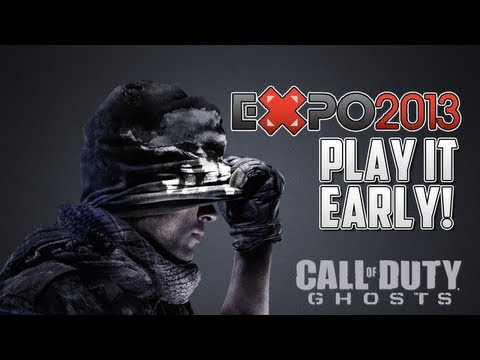 How To Play "Call of Duty Ghosts Early"! - GameStop Expo 2013!