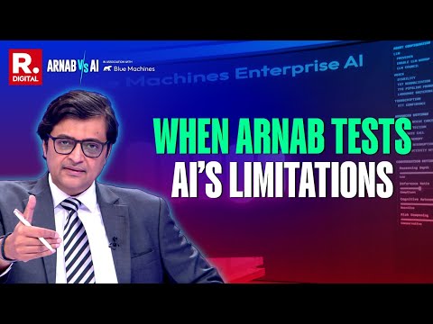 Arnab vs AI: Artificial Intelligence undermining human ingenuity? | Blue Machin