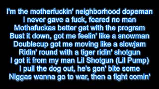 boonk Gang Gucci Gang Freestyle (lyrics)