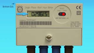 How to read a single rate electricity meter - British Gas Business