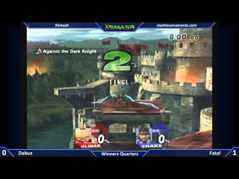 XSmash - Dabuz vs Fatal - Winners Quarters - SSBB
