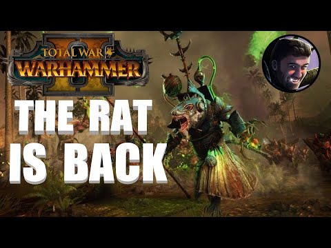 The Rat is Back. Ikit Claw Warhammer 2 Livestream
