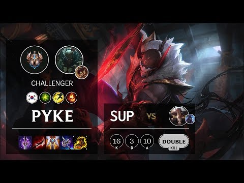 Pyke Support vs Sett - KR Challenger Patch 10.10