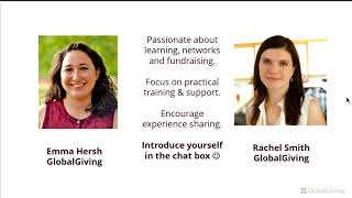 Peer Learning Network: Crafting Your Online Fundraising Strategy