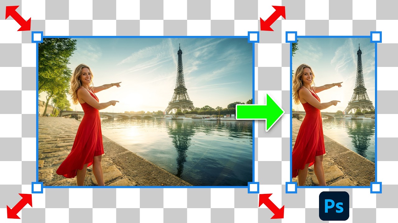 How to Resize an Image in Photoshop WITHOUT Stretching It