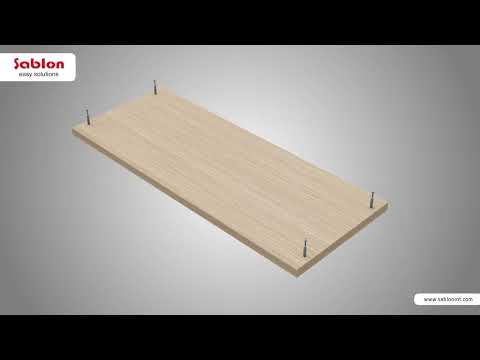 MINIFIX DRILLING JIG ( 15-16 mm 5/8 " ) WHIT 80 SETS OF MINIFIX CAM & DOWEL & NUT AND COVER