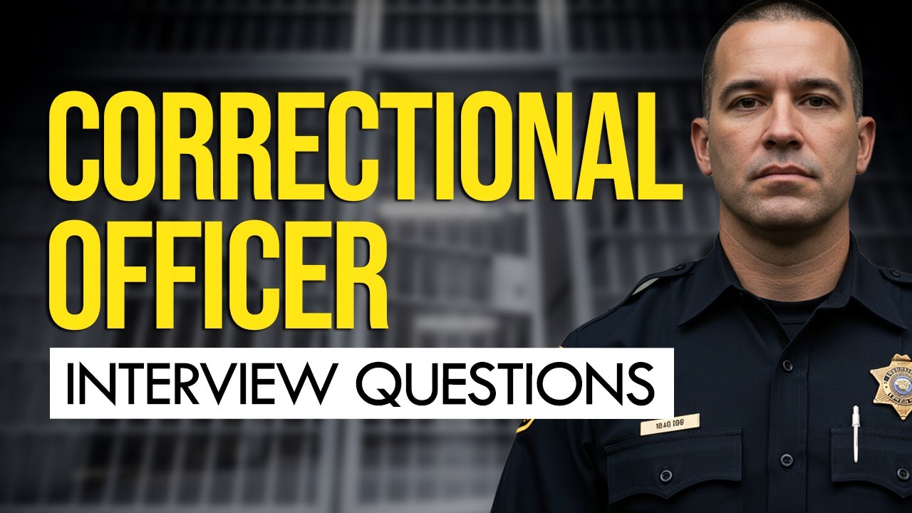 Correctional Officer Interview Questions & Answers (GENERAL AND BEHAVIOURAL )
