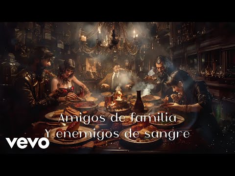 Calibre 50, El Coyote Y Su Banda Tierra Santa - Amigos De Familia Y Enemigos De Sangre (LETRA)