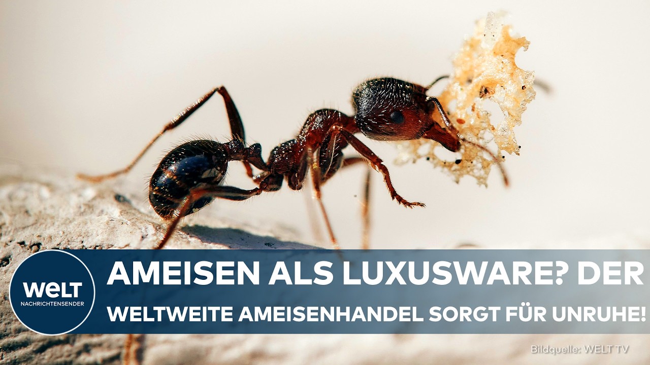 GEFÄHRLICHE SCHMUGGELWARE: Forscher schlagen Alarm! Geheimer Ameisenhandel hat drastische Folgen!