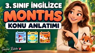 3. Sınıf İngilizce Aylar | Months of the Year Konu Anlatımı