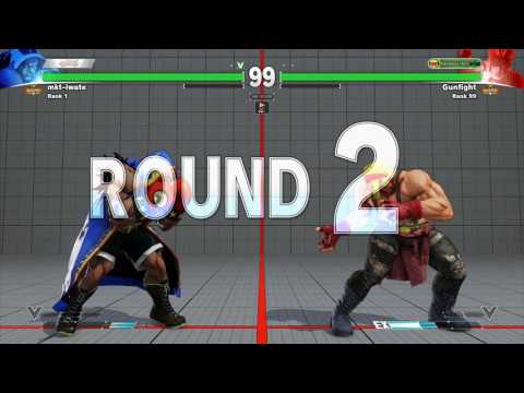 SFV~ Balrog (MKT-IWATE) vs. Alex (Gunfight) HD 3