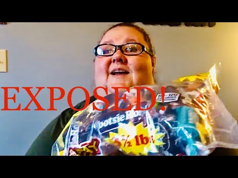 PINK FAIRY EXPOSED: Fasting  with bags of candy! Her Trolling must stop!