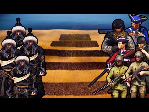 20 MILLION MONGOLIAN SOLDIERS vs 60,000 FIREARM ALLIANCE | UEBS 2