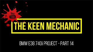 BMW E38 740i M62TU INTAKE MANIFOLD REMOVAL, BMW PROJECT PART 14, BMW E39, 535i, 540i, 735i, 740iL,