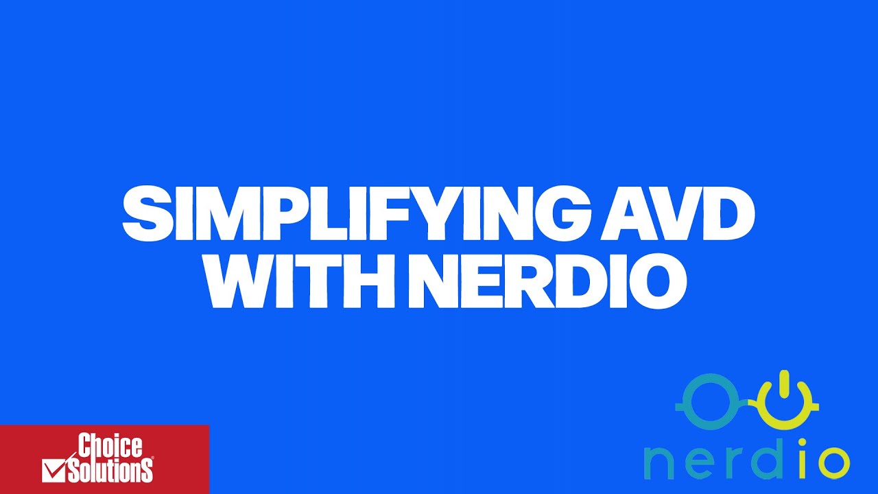 Nerdio: Automate & Optimize AVD on Azure