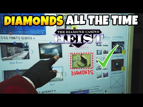 GTA 5 Online How to Get Diamonds Loot All Time in Diamond Casino Heist