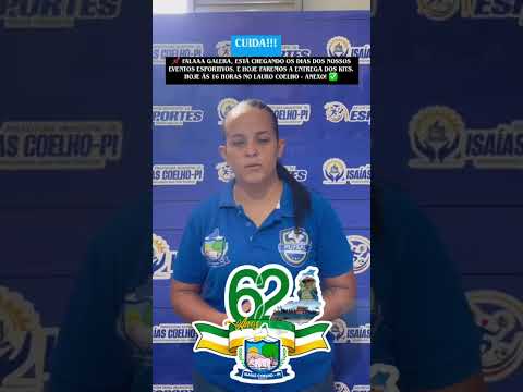 • Isabel Secretária de Esportes de Isaías Coelho-PI #futebol #isaiascoelho #piauí #esports