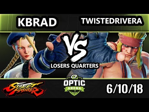 OpTic Arena 2018 SFV - GGEA | TwistedRivera (Alex) Vs GHOST | Kbrad (Cammy) Street Fighter V LQ