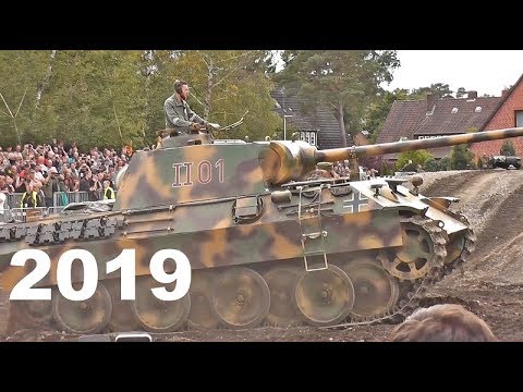 🇩🇪 Stahl auf der Heide 2019 + Zeitlupen + In die Panzer geschaut