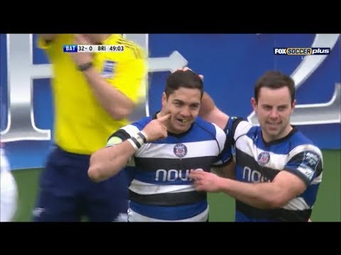 Horacio Agulla hat trick vs Brive 2014
