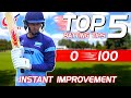 5 CRICKET BATTING TIPS That Will Help YOU IMPROVE TODAY