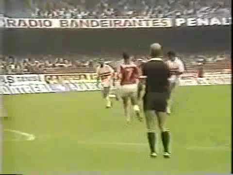 São Paulo 1 x 0 América RJ - Semifinal Brasileiro 1986