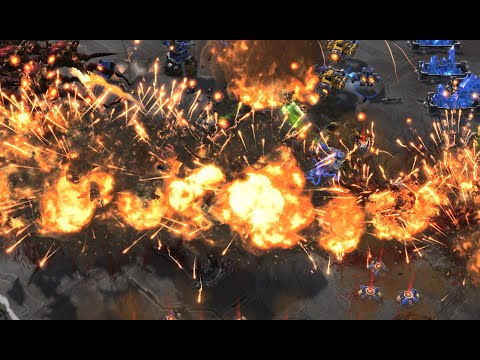 BC/WIDOWMINE - Midrank Madness - Cheshire (Z) vs Mpoufos (T) on Hardwire - StarCraft 2 - 2022