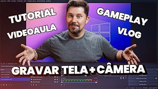 Como gravar a Tela (VIDEOAULA, GAMEPLEY ou TUTORIAL) com o OBS Studio