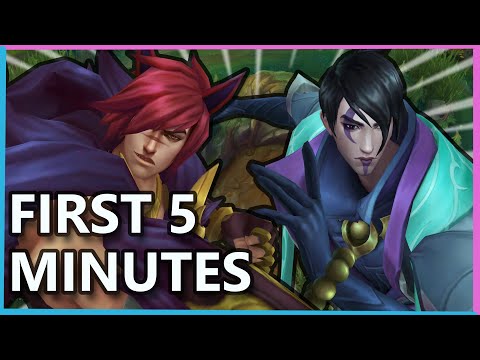How to Play the First 5 Mins with Sett and Aphelios Botlane