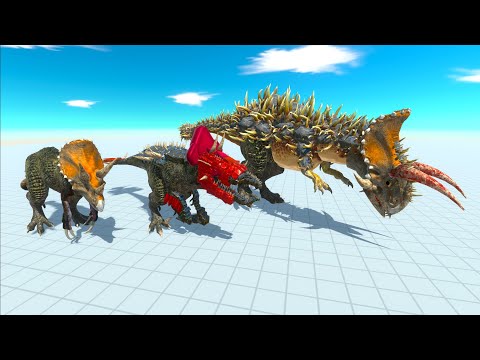 EVOLUTION OF ULTIMASAURUS in Animal Revolt Battle Simulator ARBS
