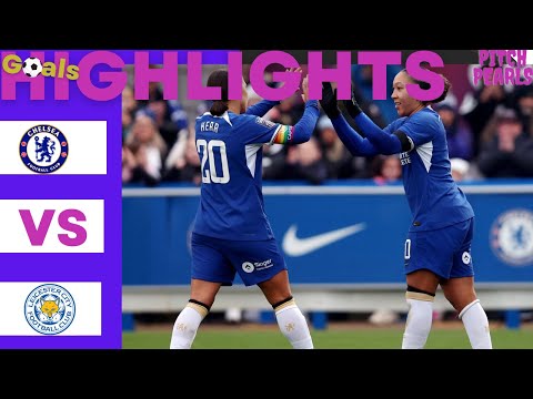 Watch All 7 Goals |Chelsea 5:2 Leicester| #LaurenJames With a Brace| #SamKerr Does it Again| #fawsl