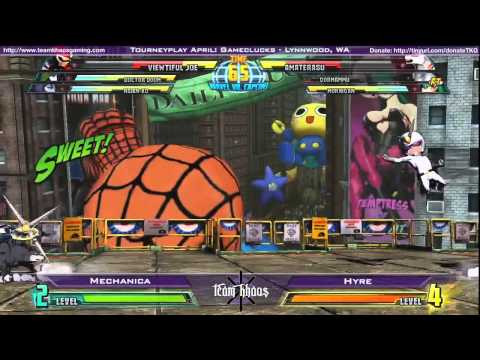Tourneyplay April Marvel vs Capcom 3 Singles Top 8 - Mechanica vs Hyre - Losers Finals