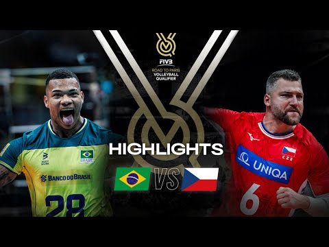 🇧🇷 BRA vs. 🇨🇿 CZE - Highlights | Men's OQT 2023