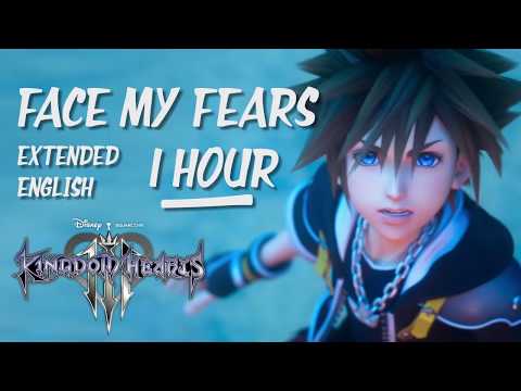 Hikaru Utada & Skrillex 「Face My Fears」English Extended KINGDOM HEARTS Ⅲ [1HOUR]