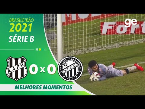 Gols e lances de Ponte Preta x Operário