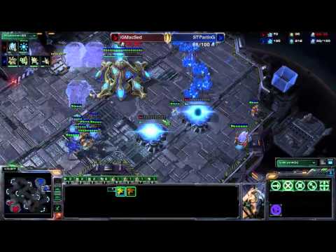 [1/2]2012 StarCraft II WCS Asia Finals_PartinG vs.MacSed_32強賽