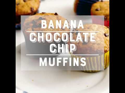 New Delicious Banana Chocolate Chip Muffens Recipe😋 | Cooking With Javeria