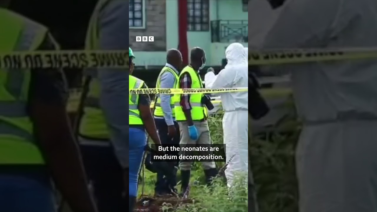 Infants among bodies found in Kenya mass grave - BBC Africa