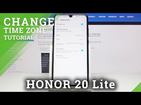 How to Change Date and Time on HUAWEI Honor 20 Lite– Open Date and Time Settings