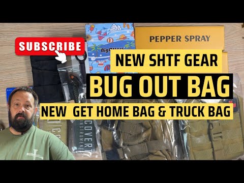 New SHTF gear for my get home bag, EDC bag and Truck bag 
