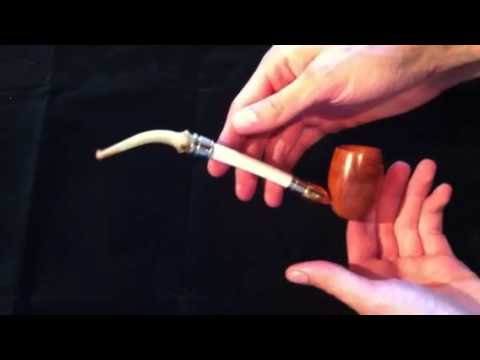 Pipa Paronelli freeshape con osso di Albatros - www.paronellipipe.it