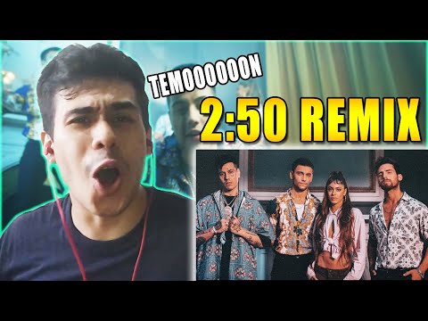 Persona Genérica REACCIONA a 2:50 REMIX (MYA, TINI & DUKI) | TREMENDO TEMAAAAAAA *Casi baila*| Nio