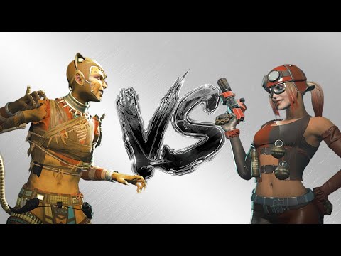 CHEETAH VS HARLEY QUINN (VERY HARD AI!) - INJUSTICE 2