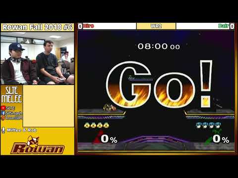 Rowan Fall 2018 #6: Hiro (Sheik) Vs. Dair (Marth) - WR2