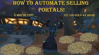 How to Automate Selling Portals in WOW Classic/TBC! (Works in 2026)