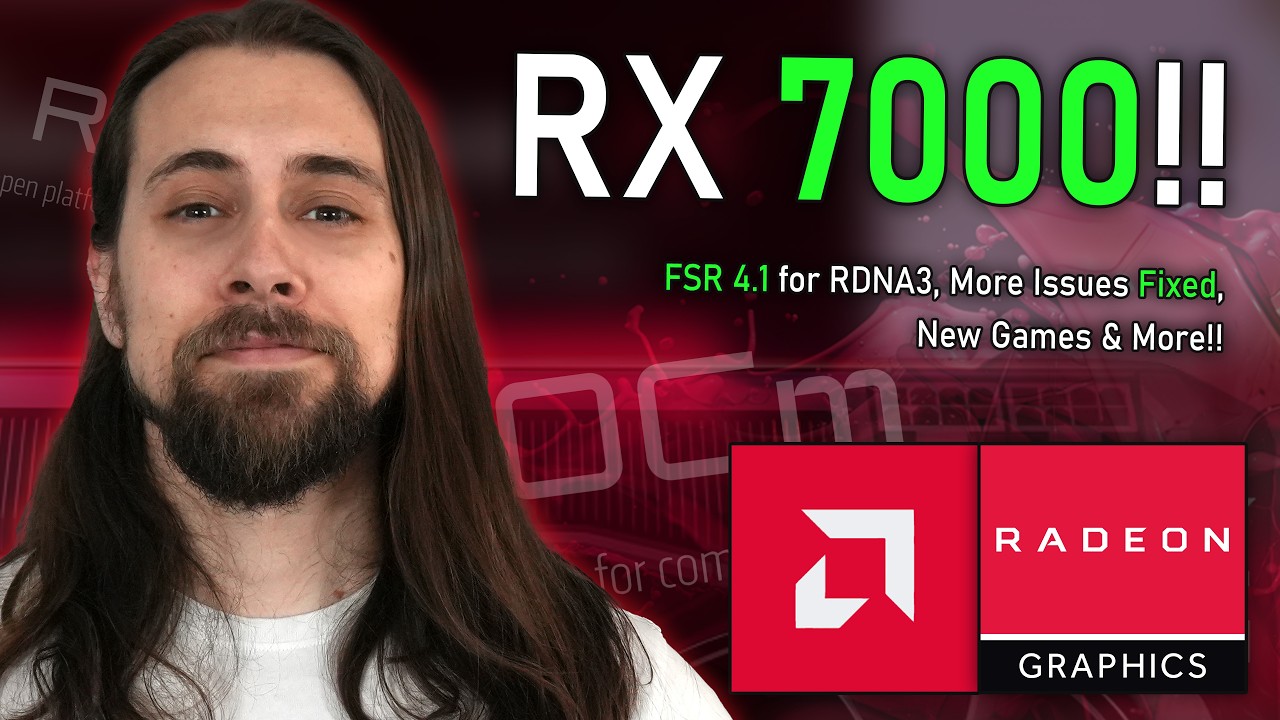 AMD Adrenalin 26.6.2 Drivers | FSR 4.1 for RDNA3, Fixed Issues & More!