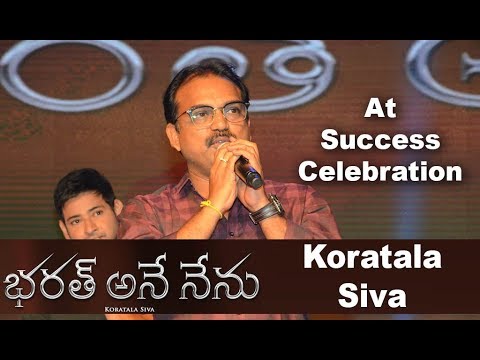 Koratala Siva at Success Meet