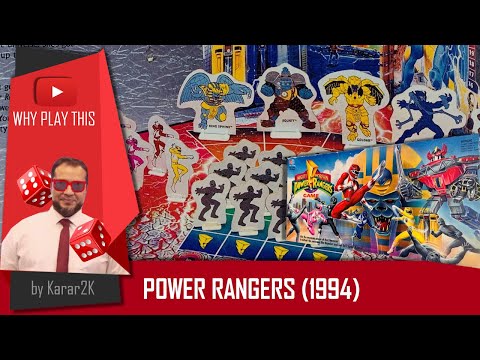 Power Rangers board game (1994) - Why Play This