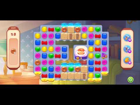 [Gameplay] Homescapes - Level 1229 (No Boosters)